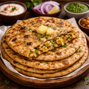 Aloo Pyaj Paratha